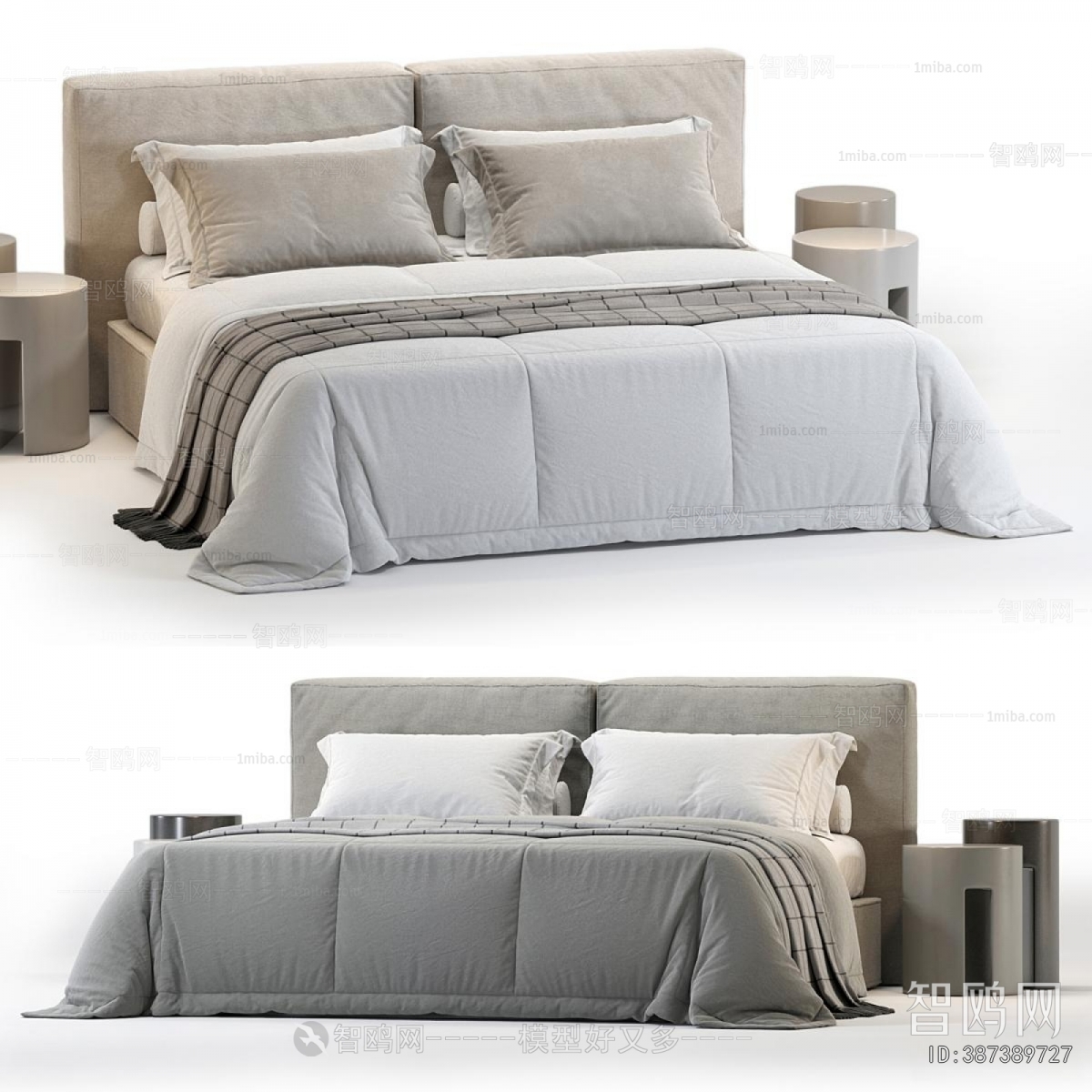 Modern Double Bed