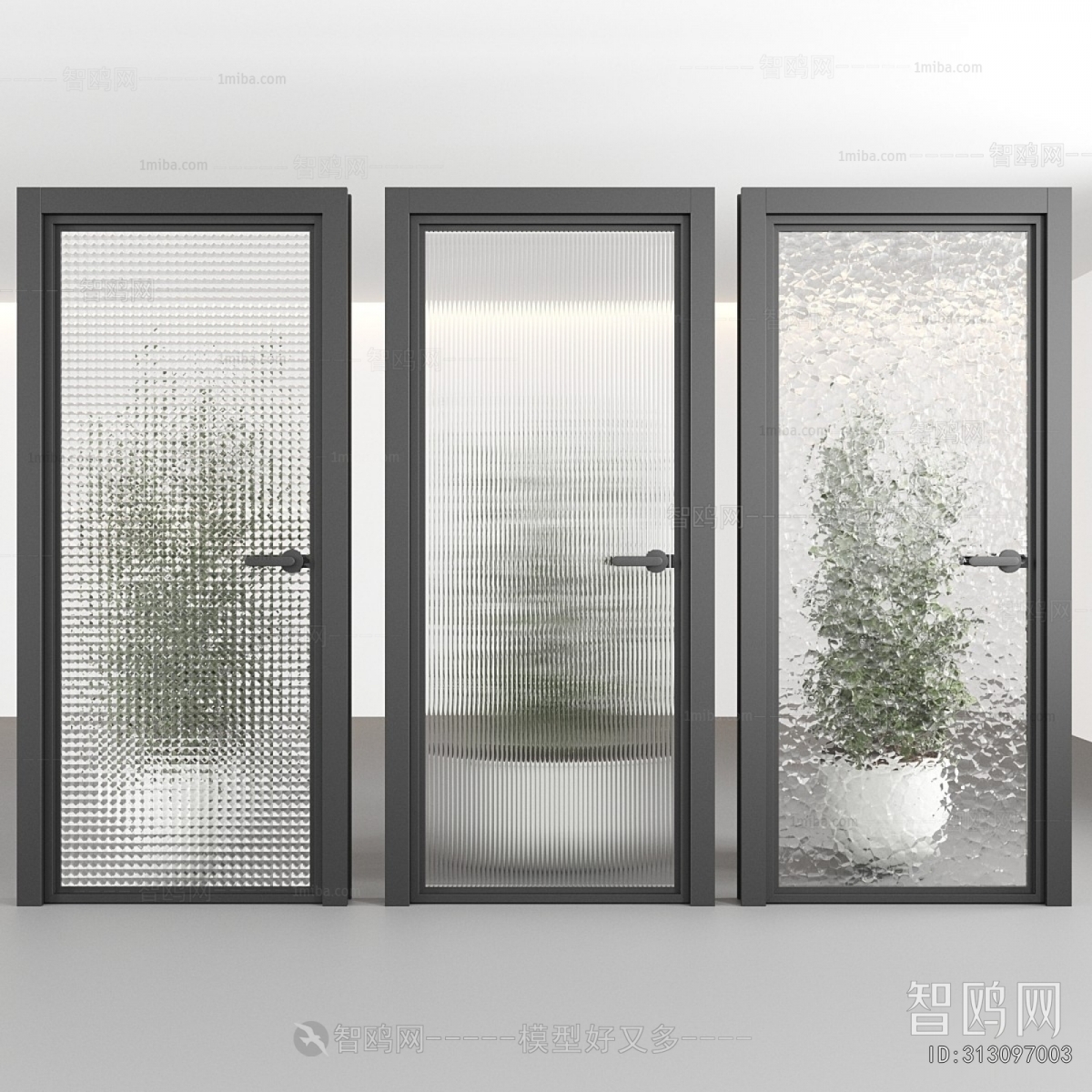 Modern Single Door