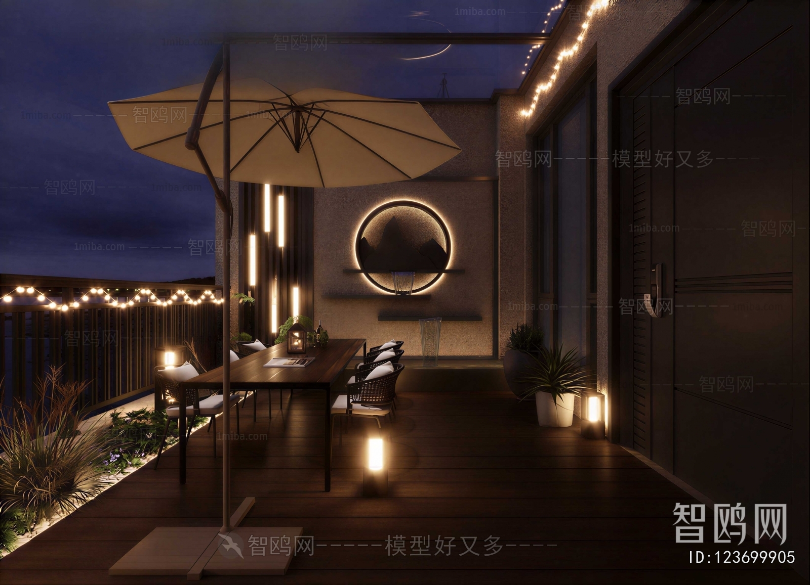Modern Leisure Balcony