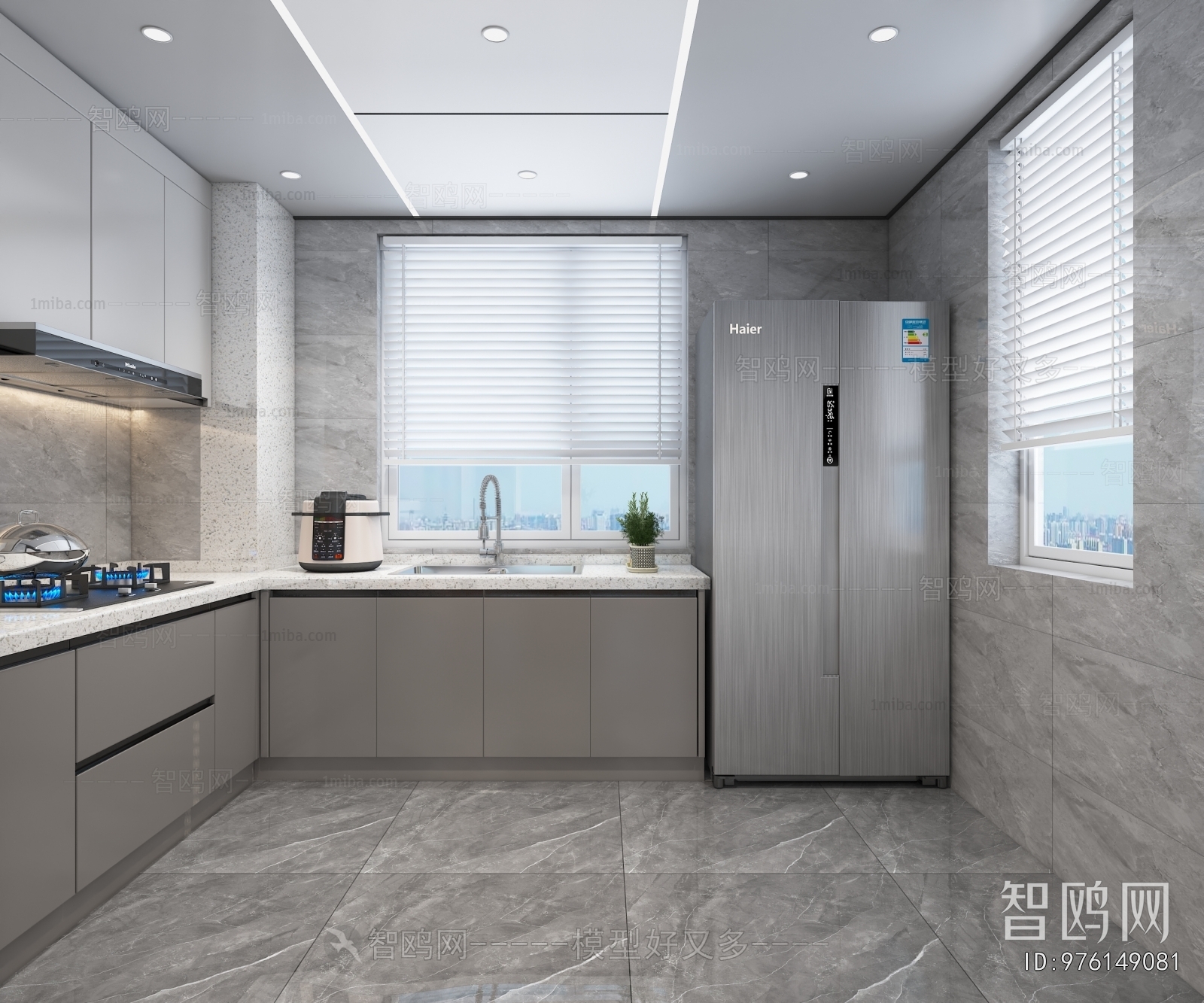 Modern The Kitchen