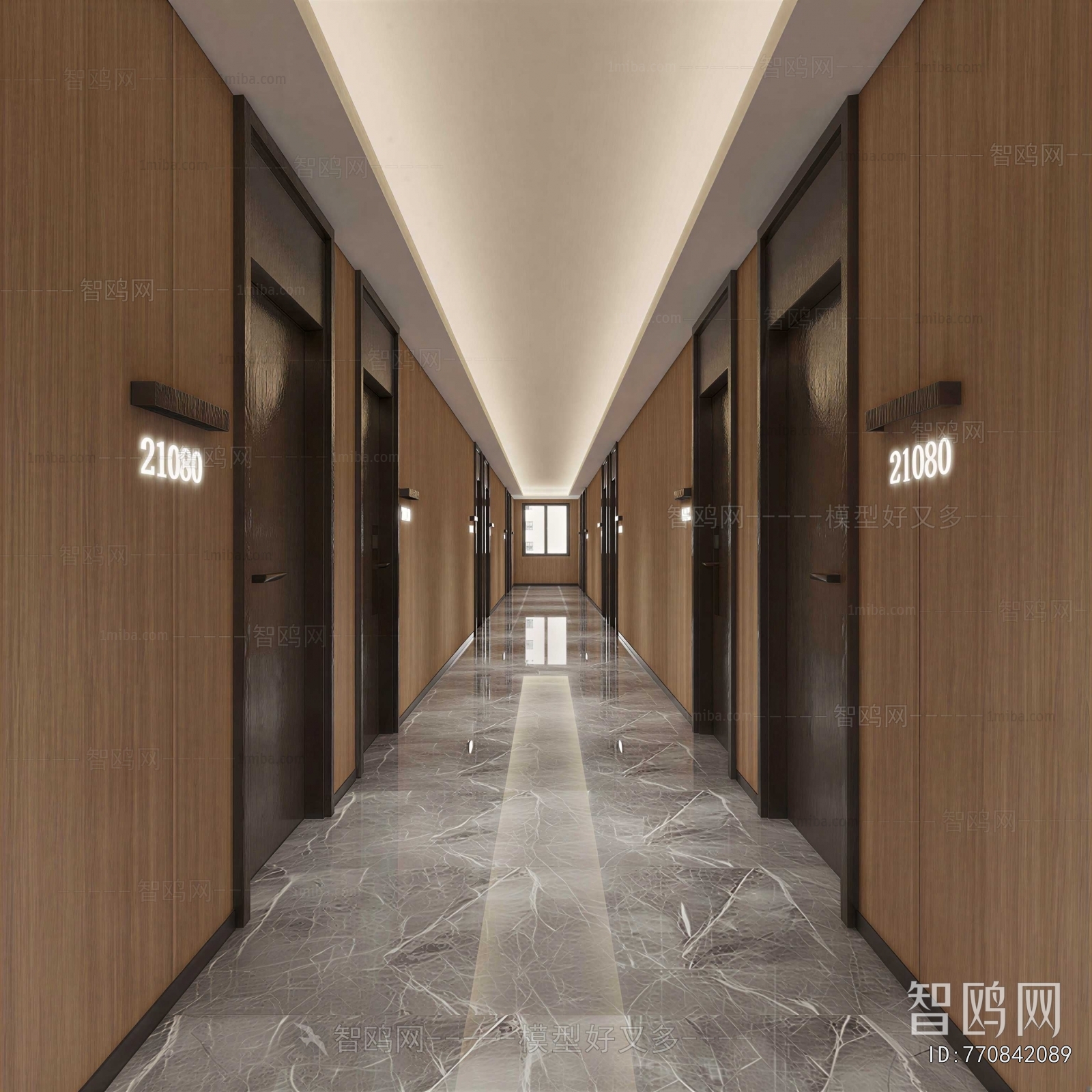 Modern Office Aisle
