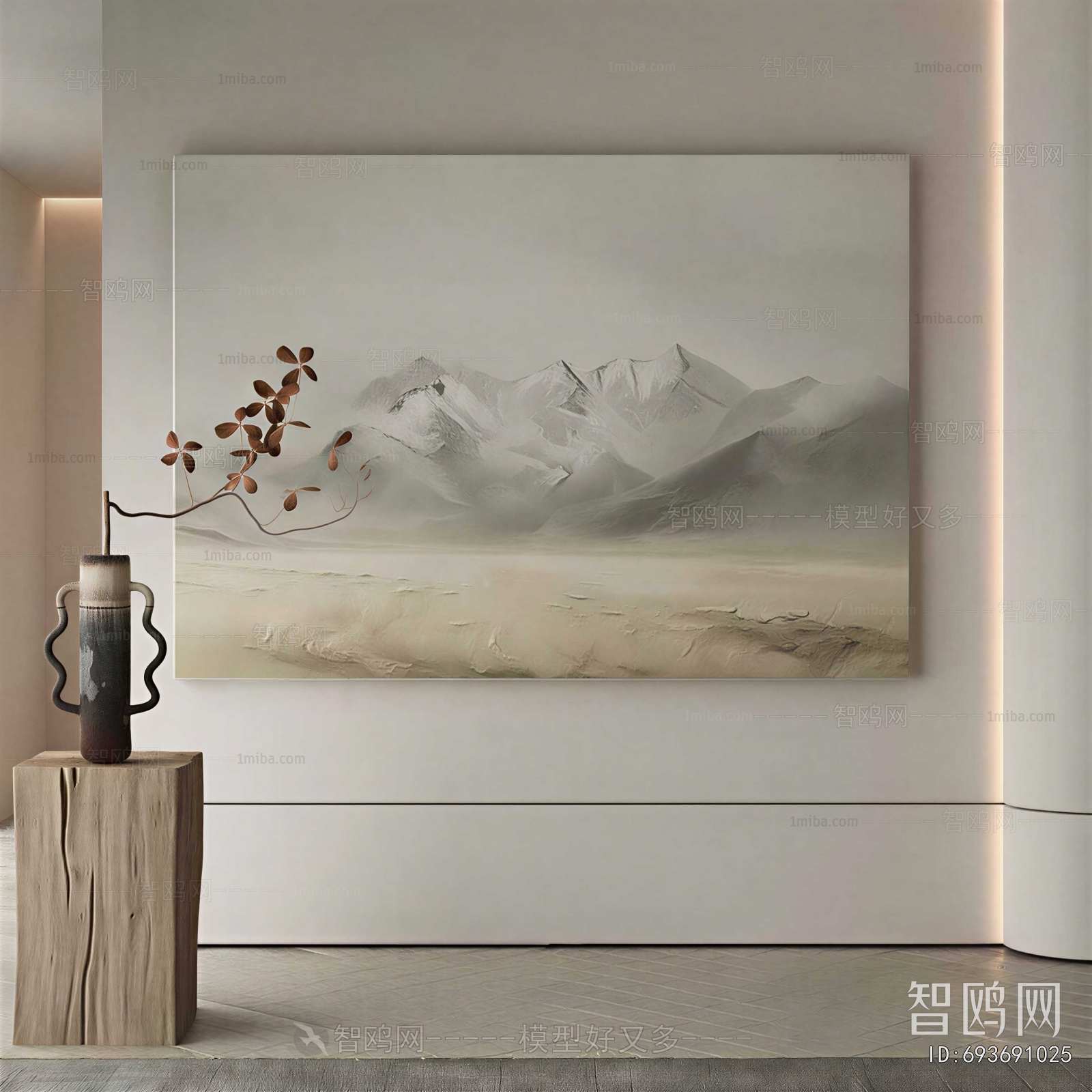Wabi-sabi Style Painting