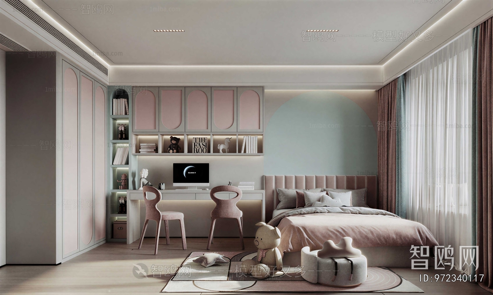 Modern Girl's Room Daughter's Room