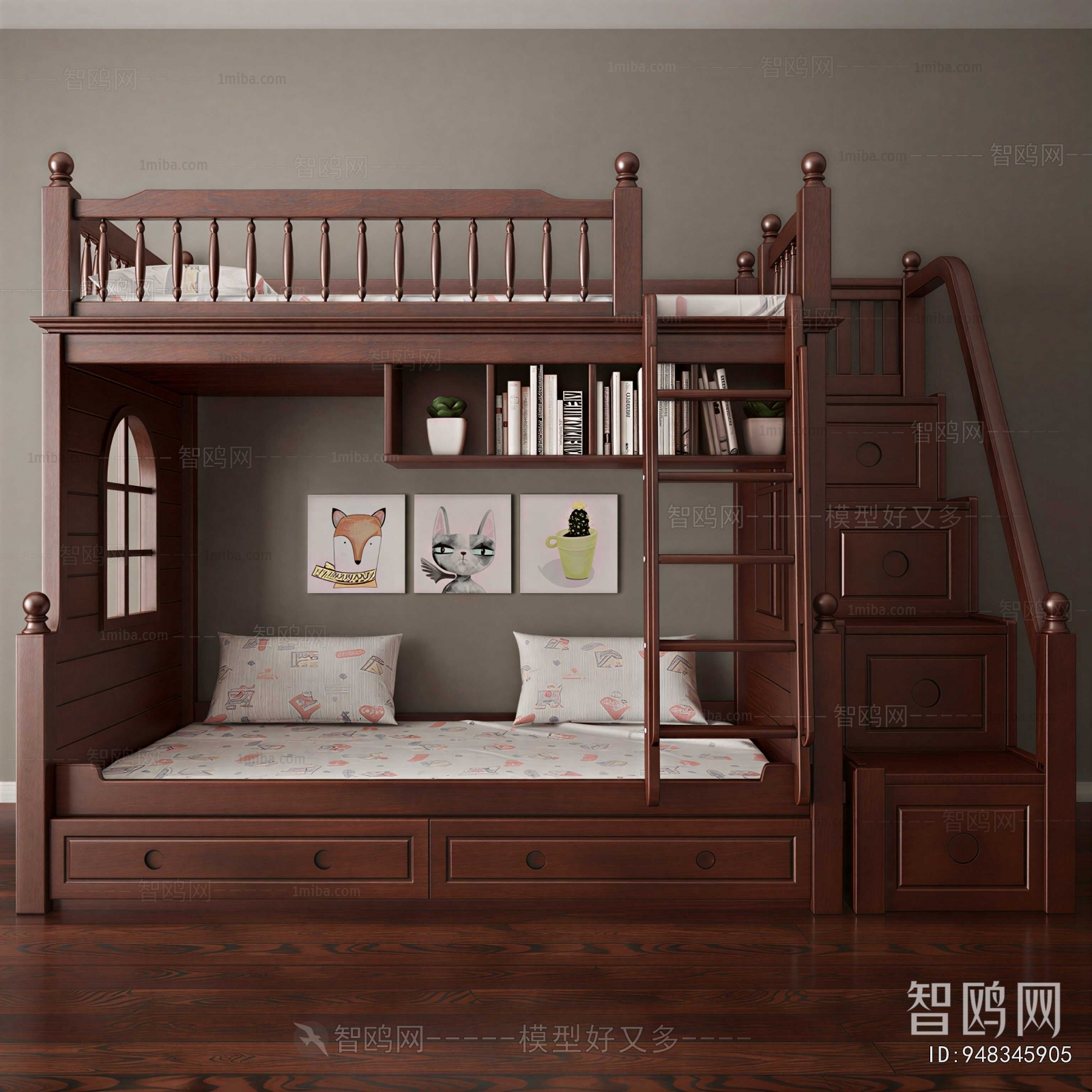 American Style Bunk Bed