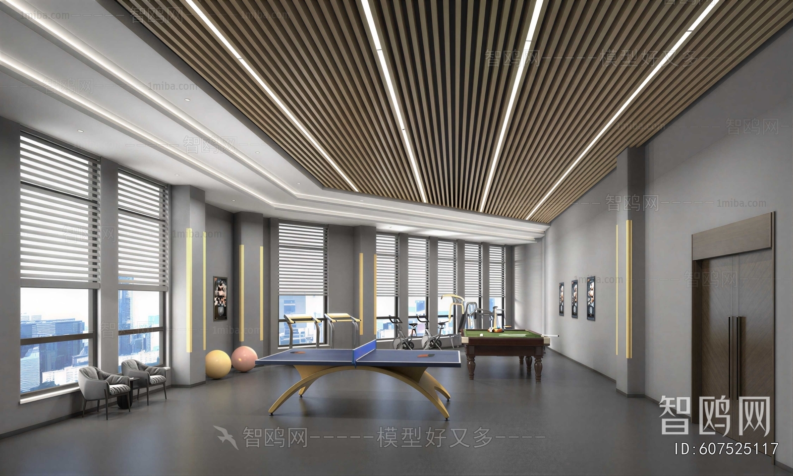 Modern Staff Recreation Room