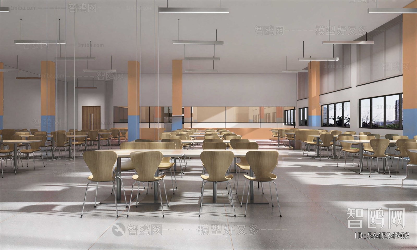 Modern Office Canteen