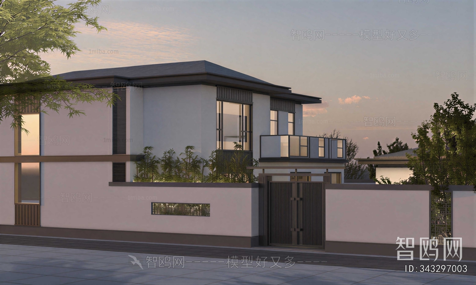 New Chinese Style Detached Villa