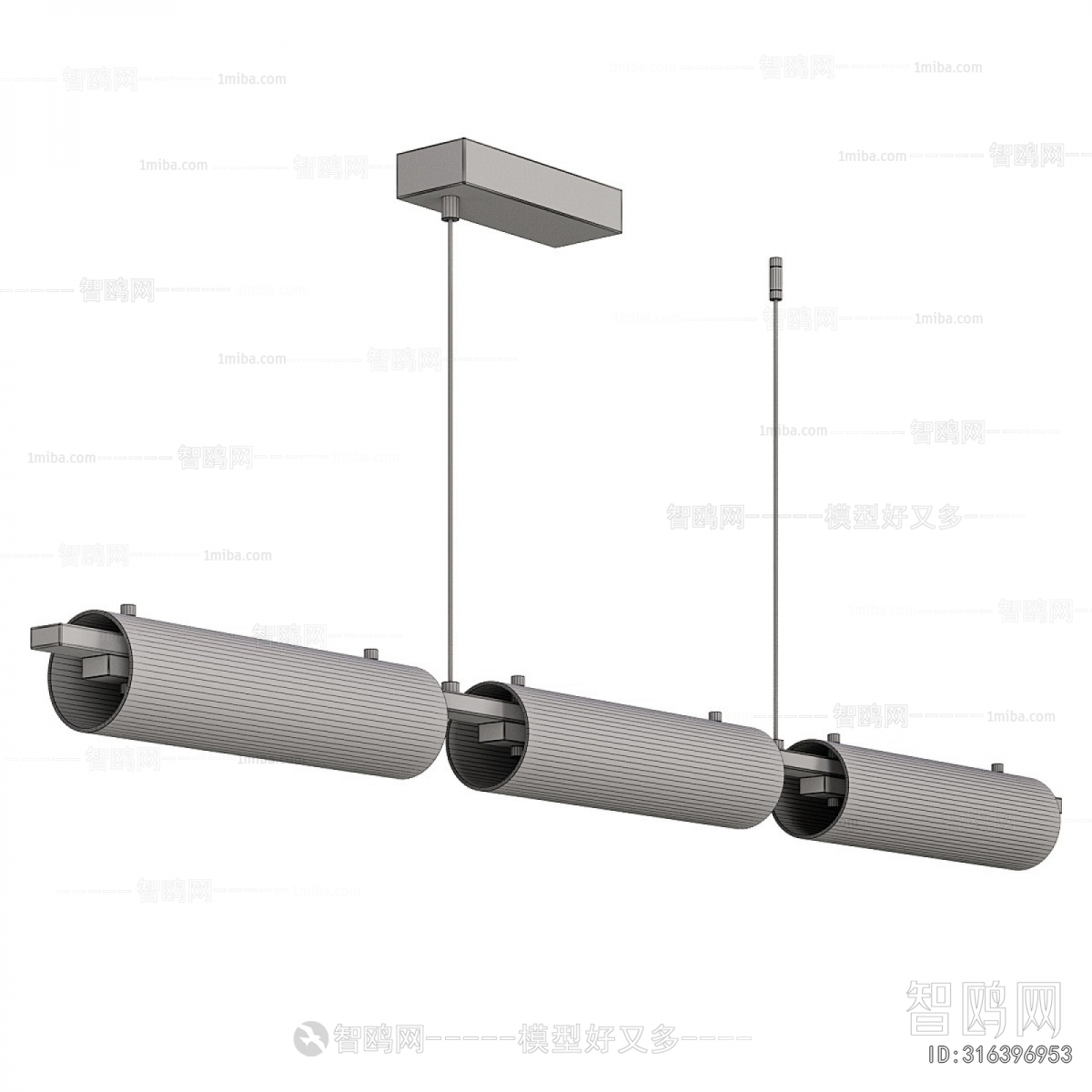 Modern Long Chandelier