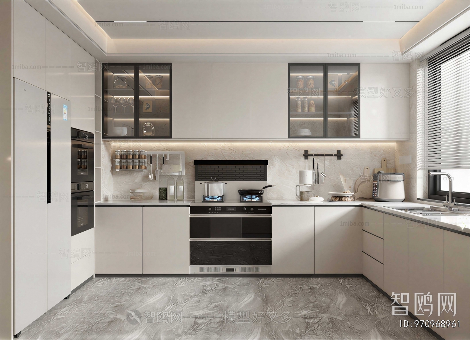 Modern The Kitchen