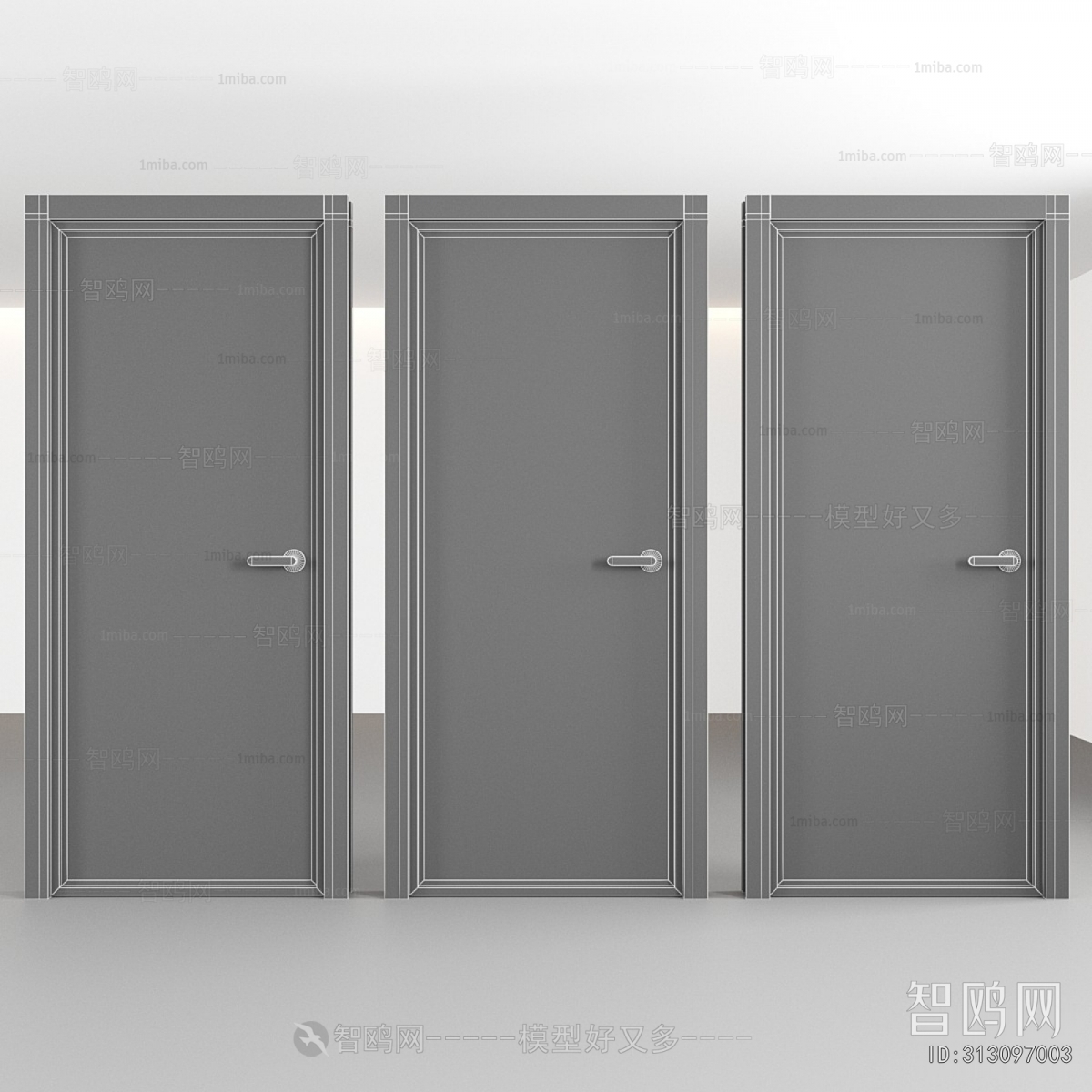 Modern Single Door