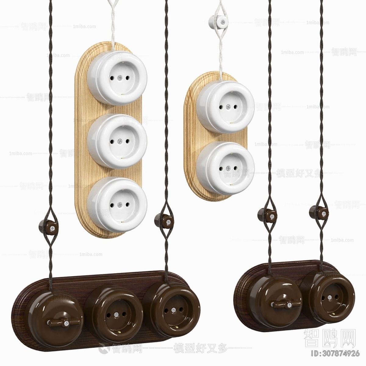 Modern Switch Socket Panel