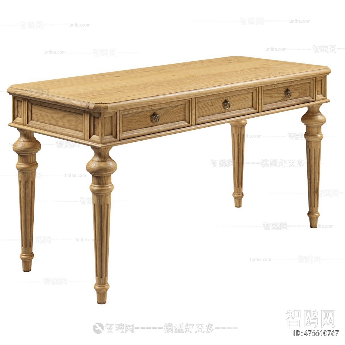 American Style Retro Style Desk