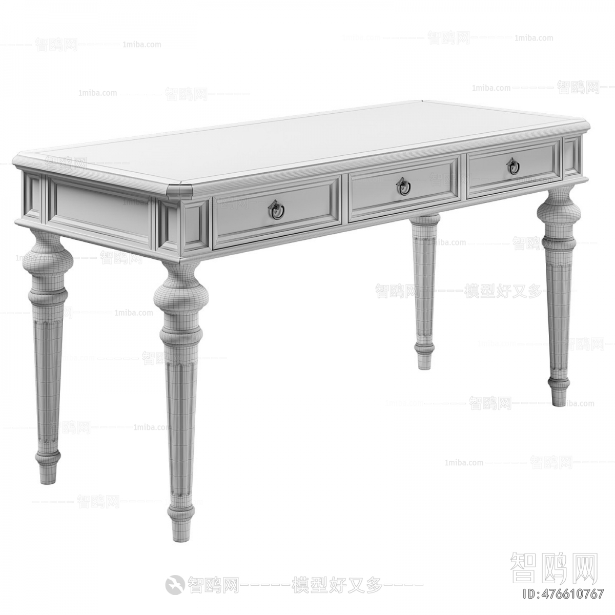 American Style Retro Style Desk