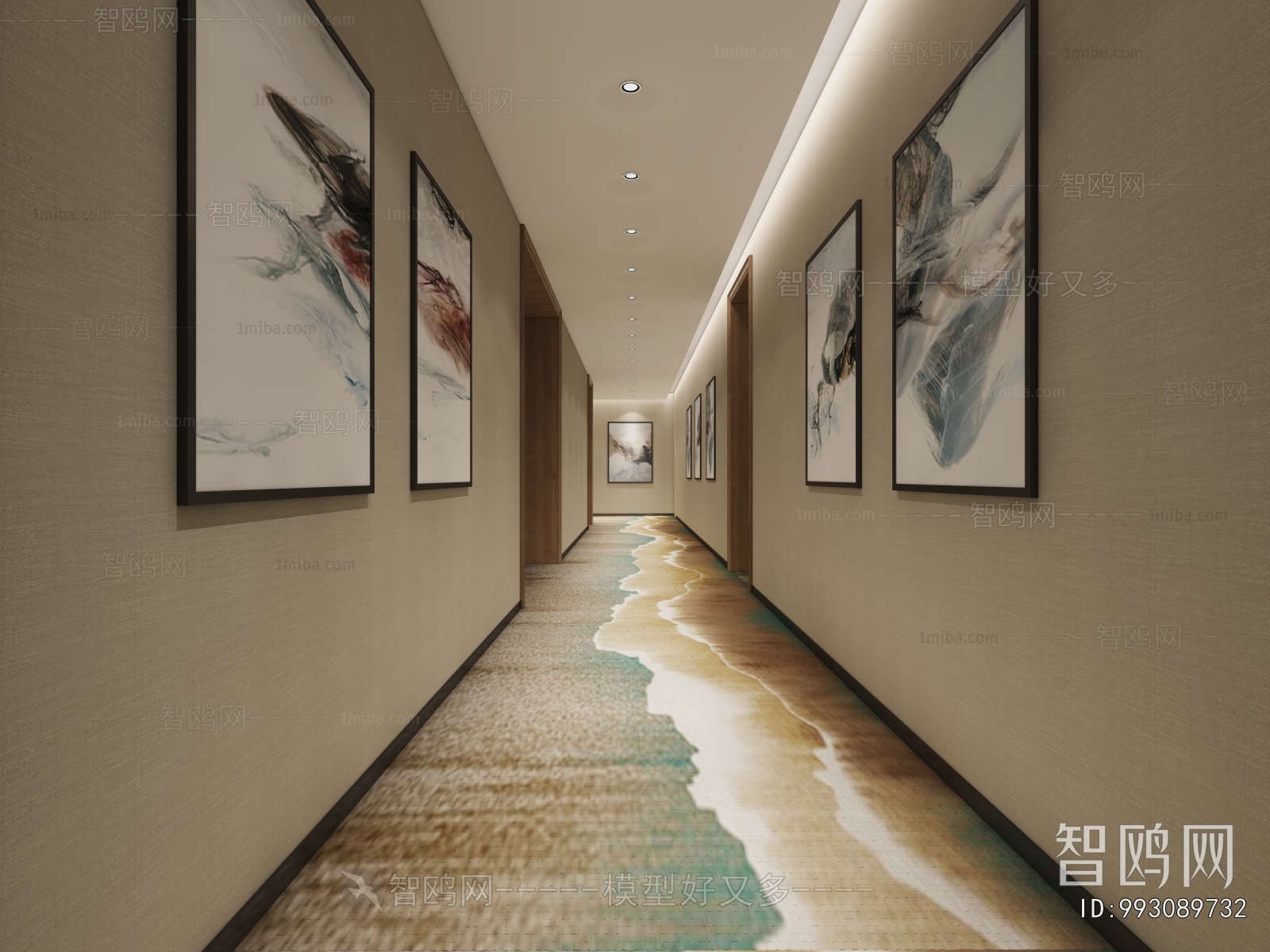 New Chinese Style Corridor