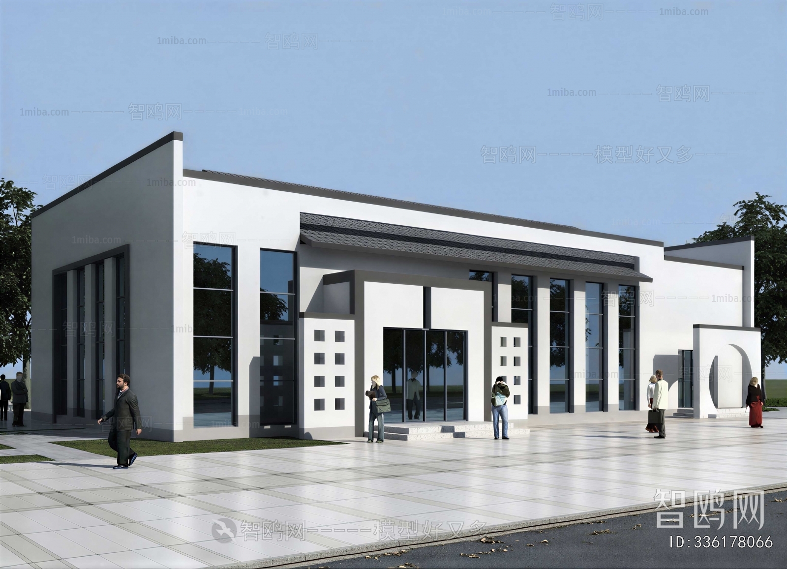 Modern Public Building