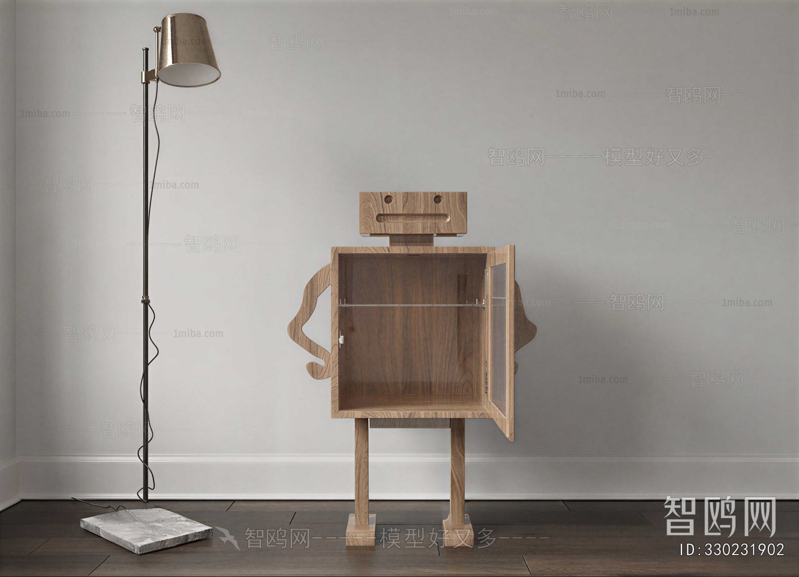 Modern Bedside Cupboard