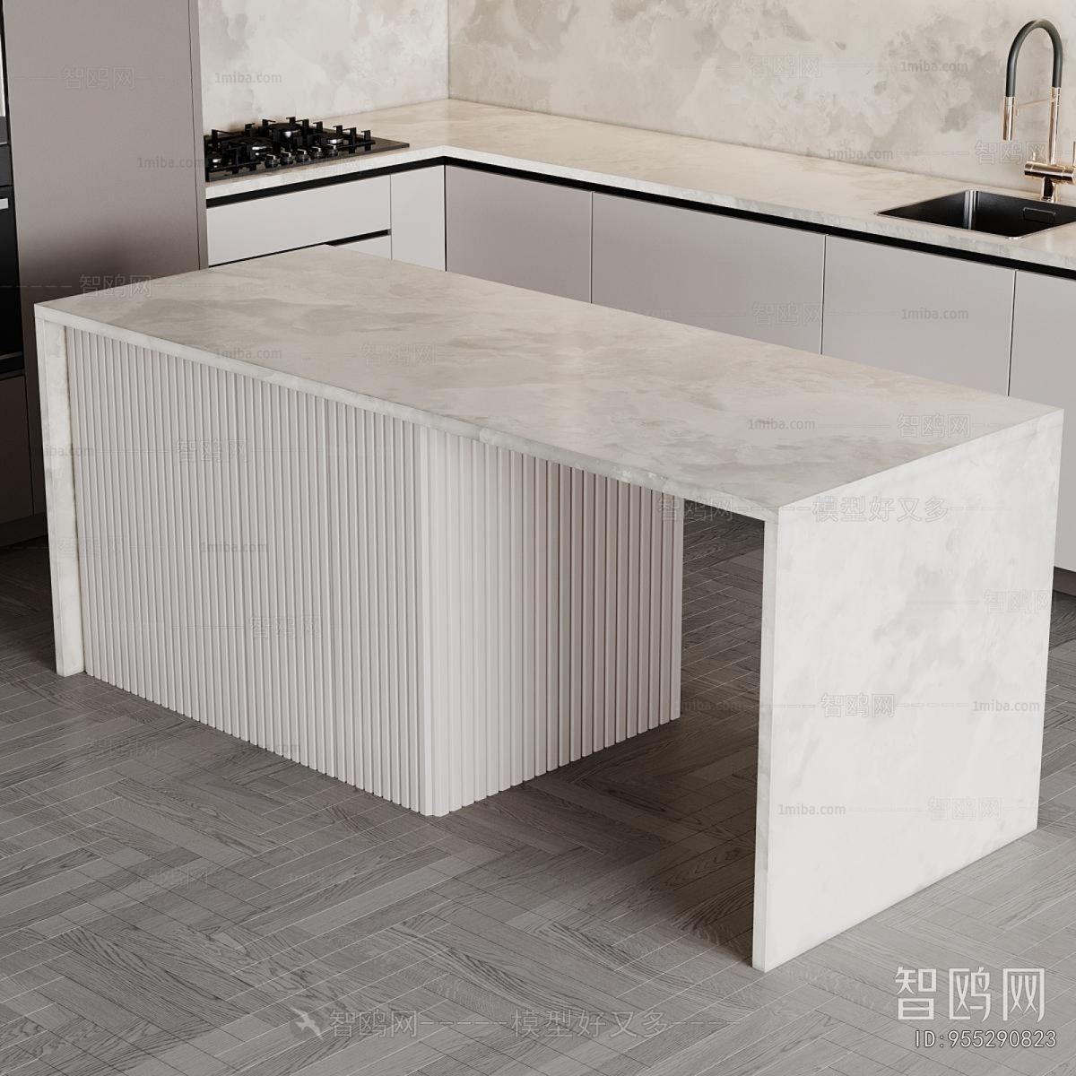 Modern The Kitchen