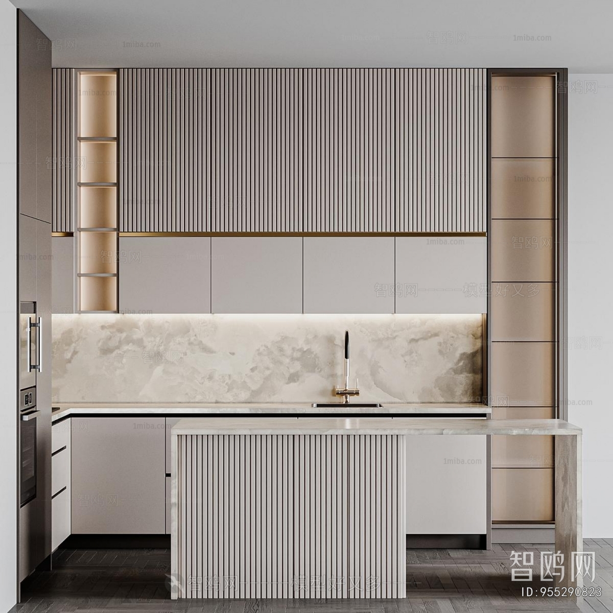 Modern The Kitchen
