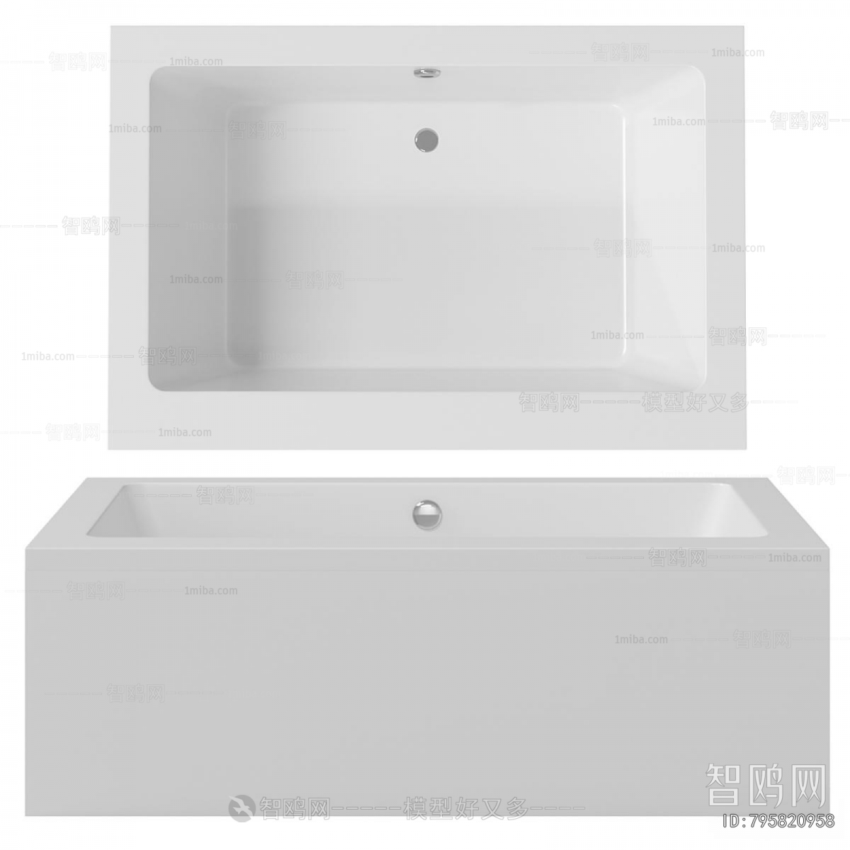 Modern Bathtub