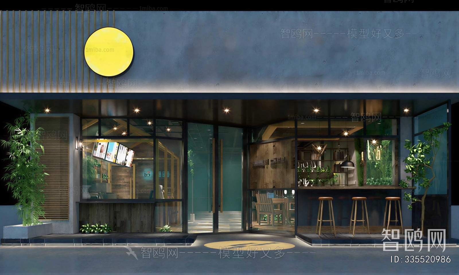 New Chinese Style Facade Element