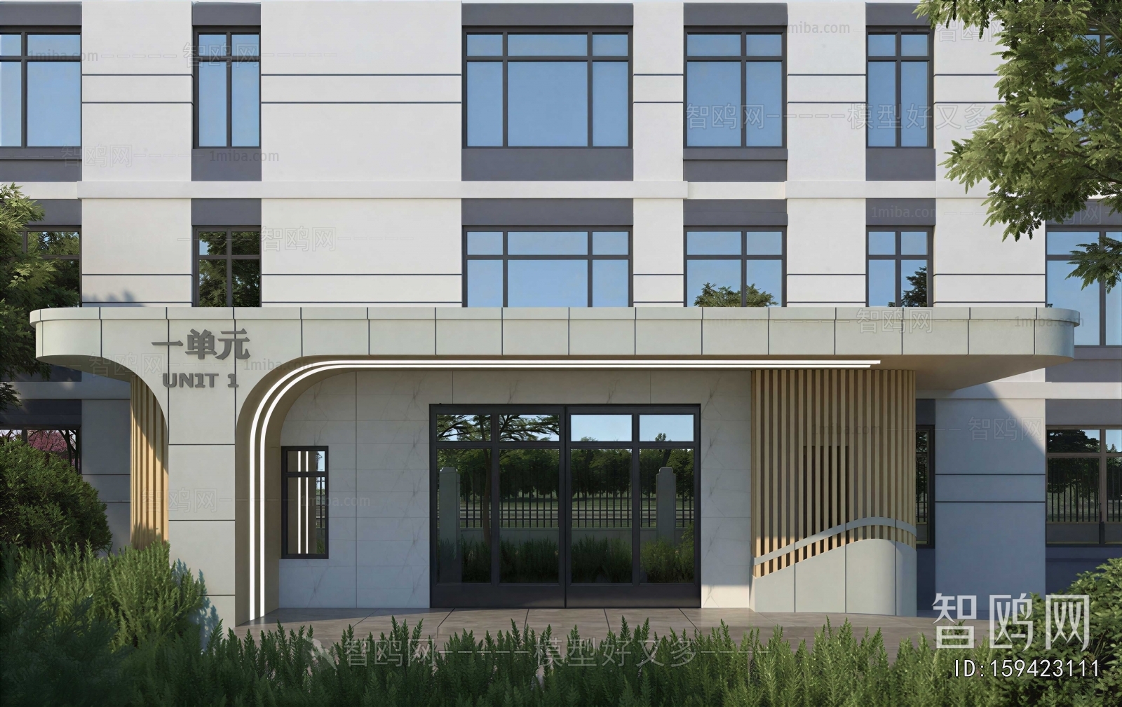 Modern Facade Element