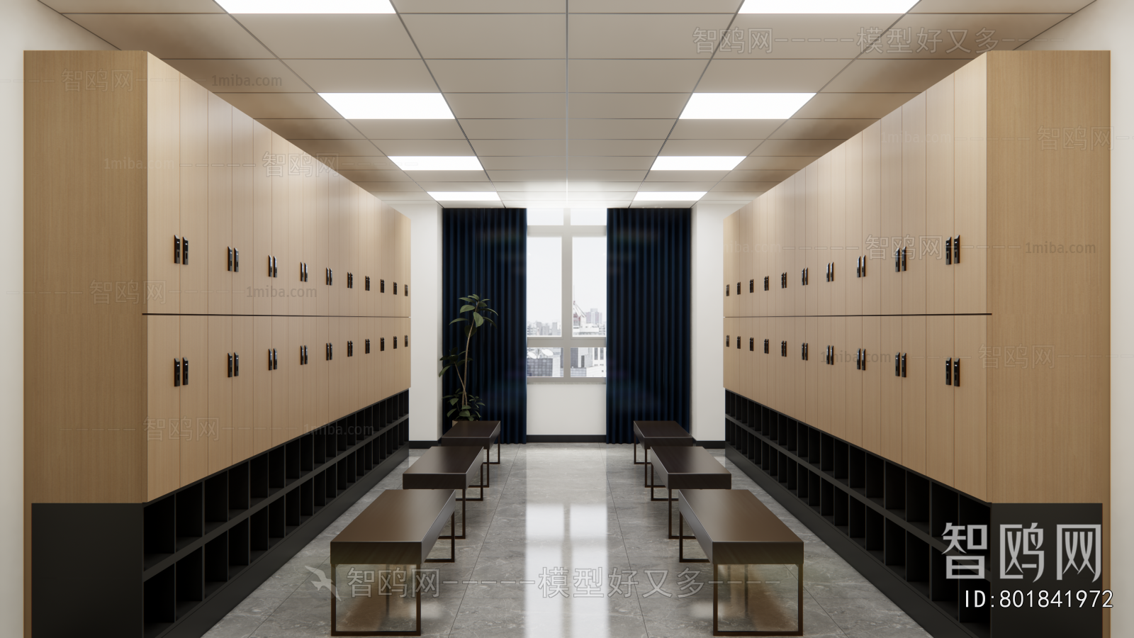Modern Changing Room