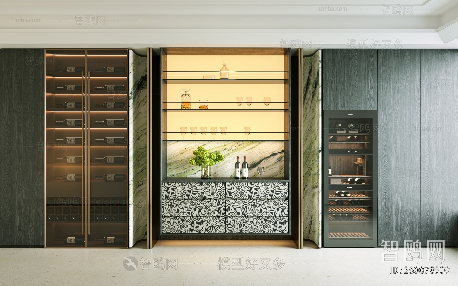 Modern Wine Cabinet