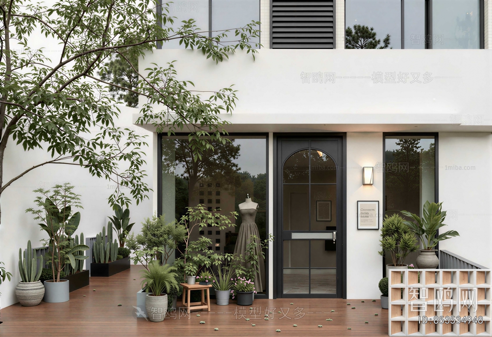 Modern Facade Element