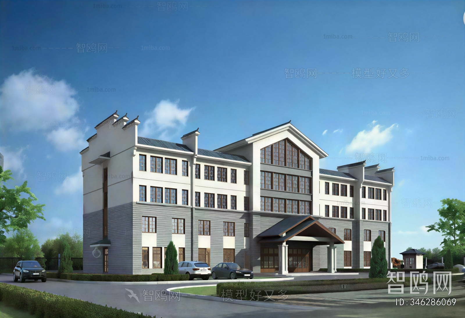 Modern Building Appearance