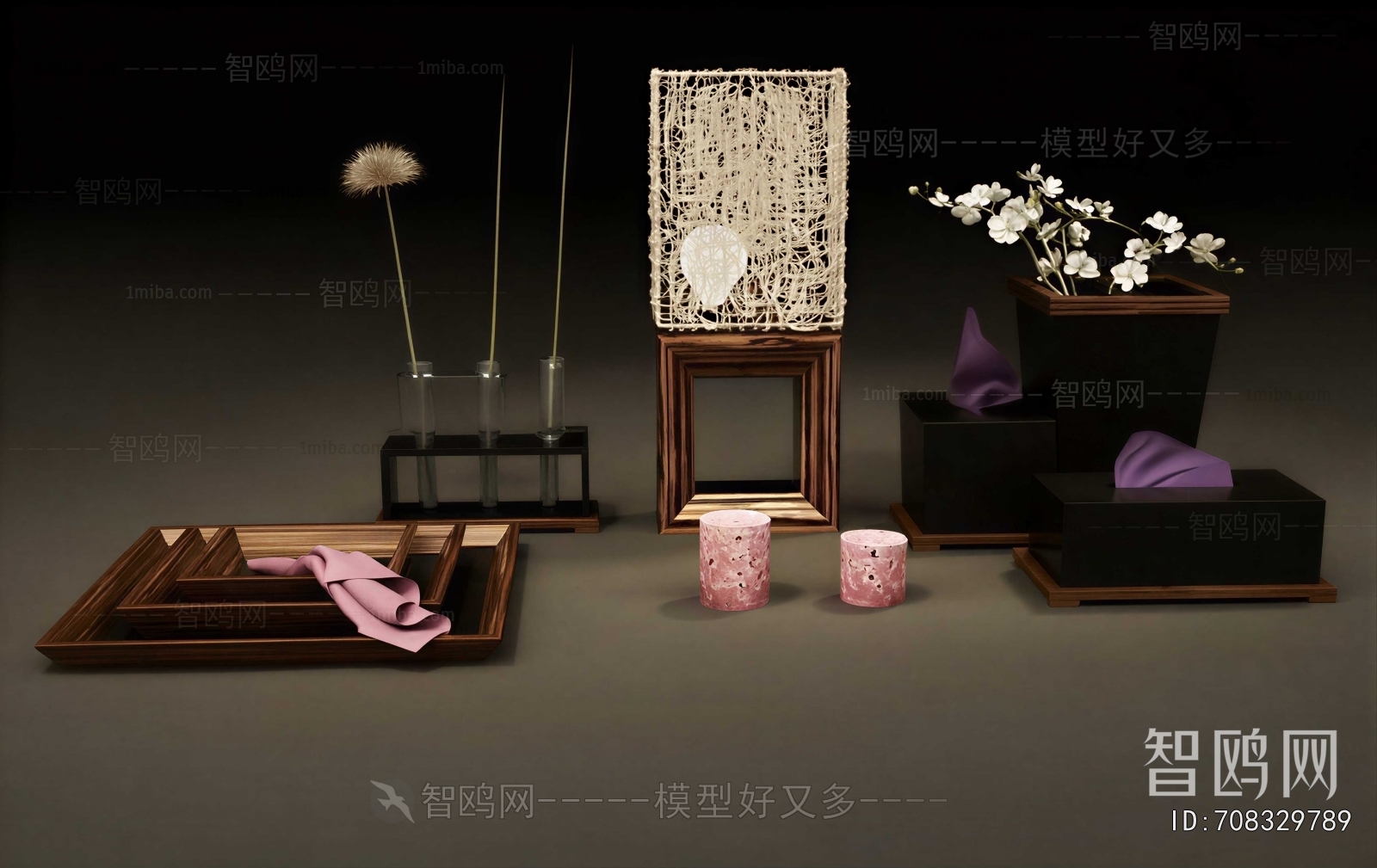 Japanese Style Decorative Set