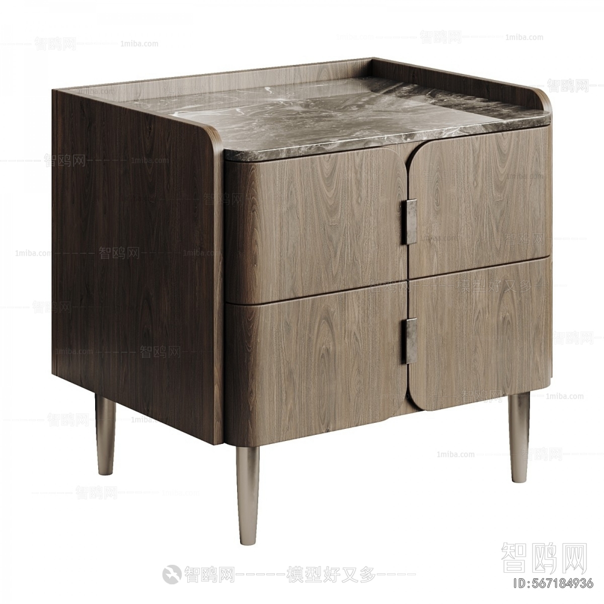 Modern Bedside Cupboard