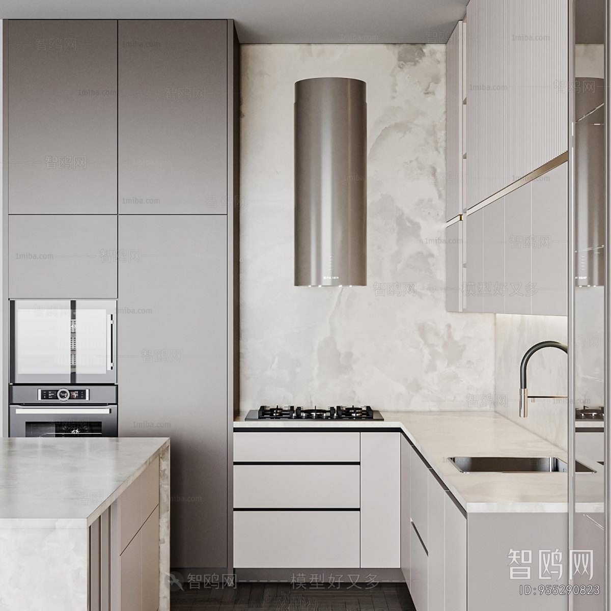 Modern The Kitchen
