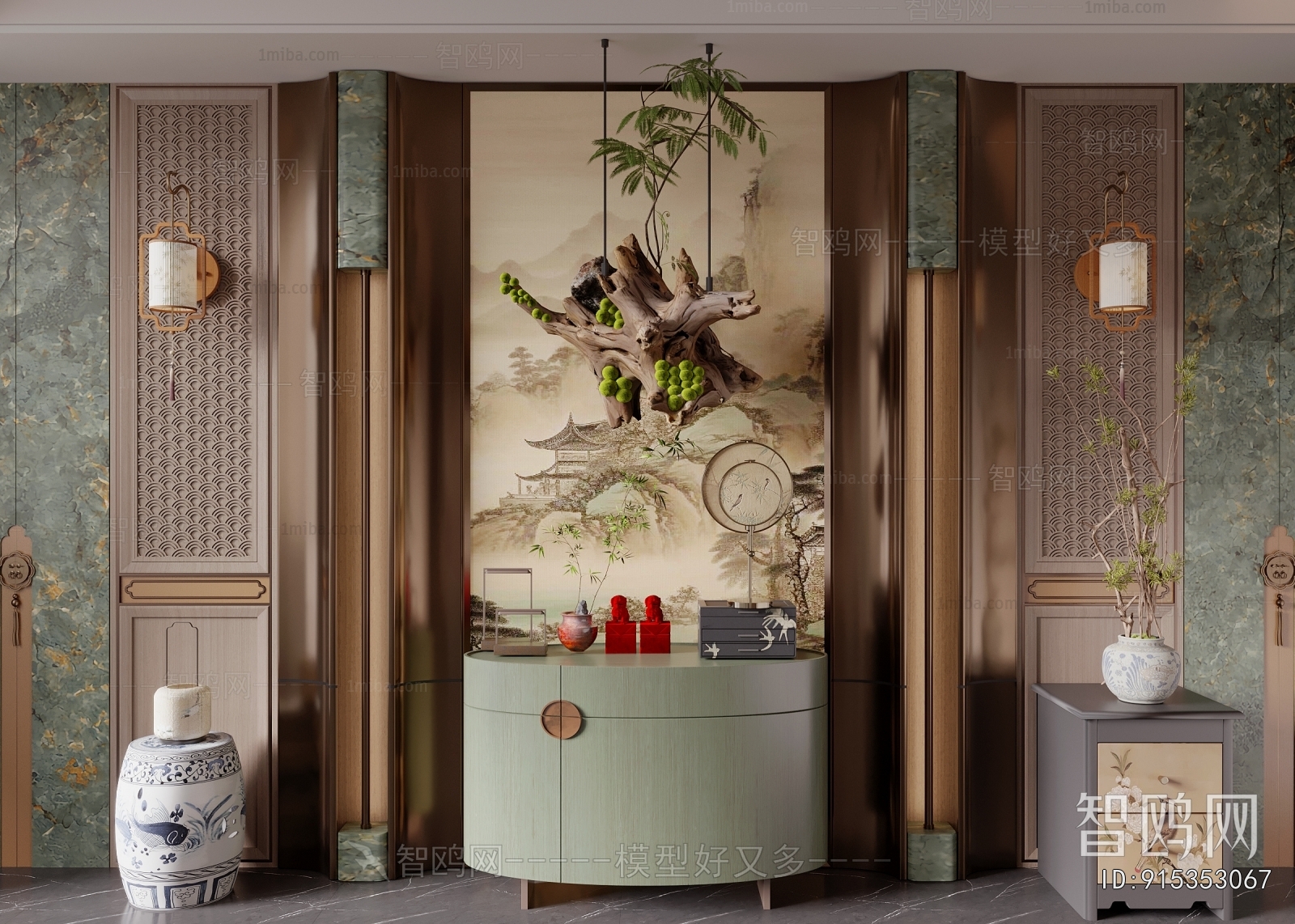 New Chinese Style Console