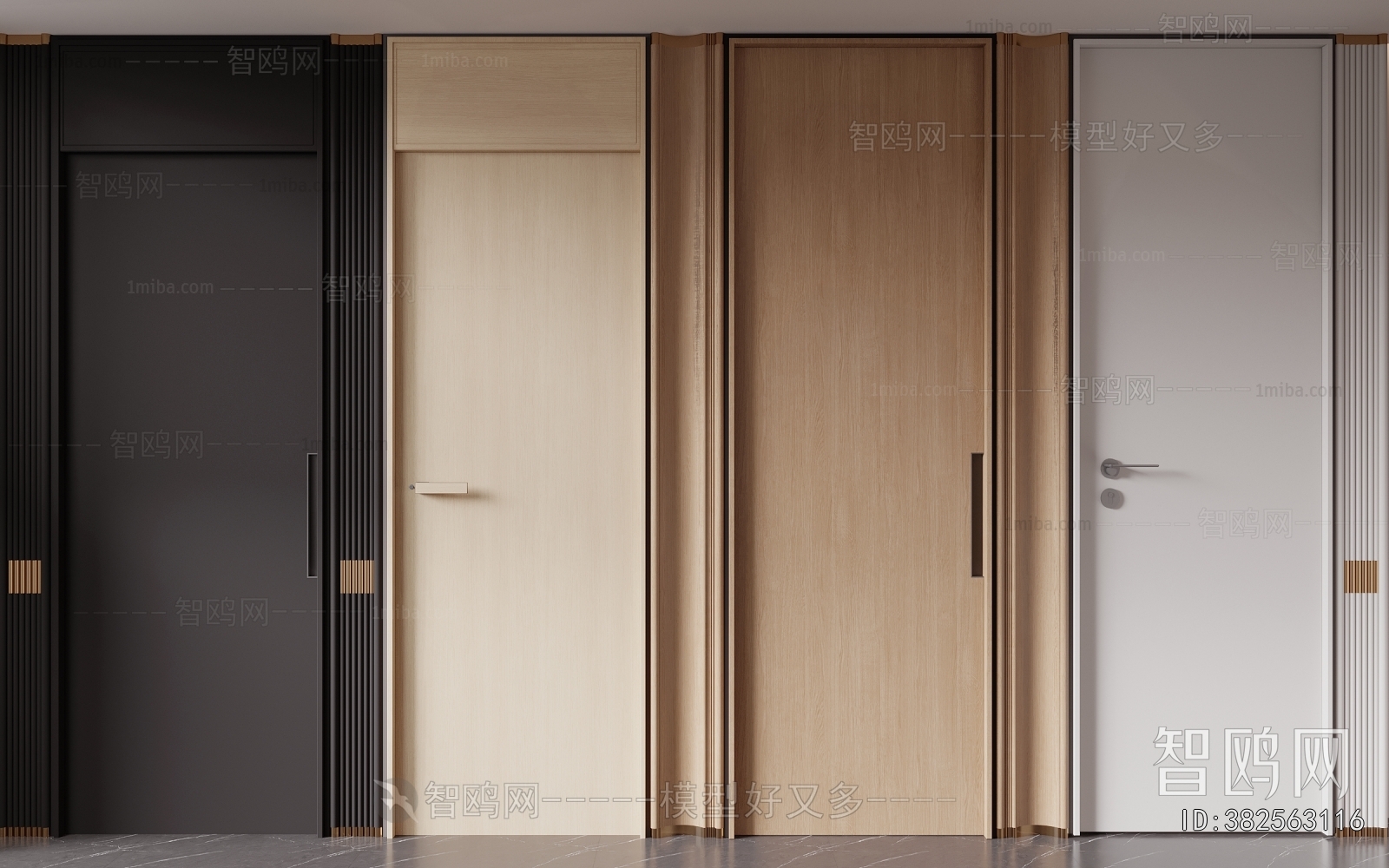 Modern Single Door