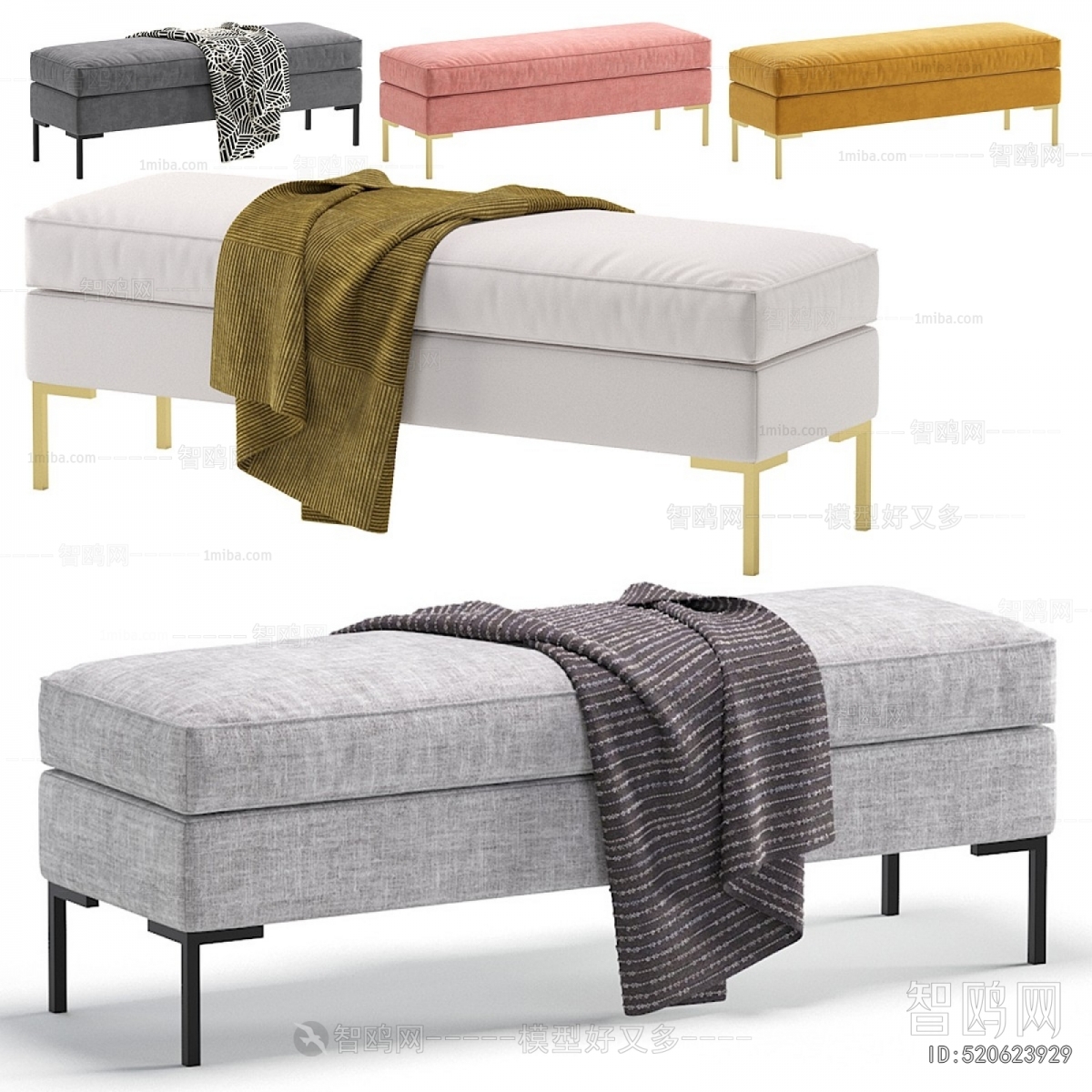 Modern Sofa Stool