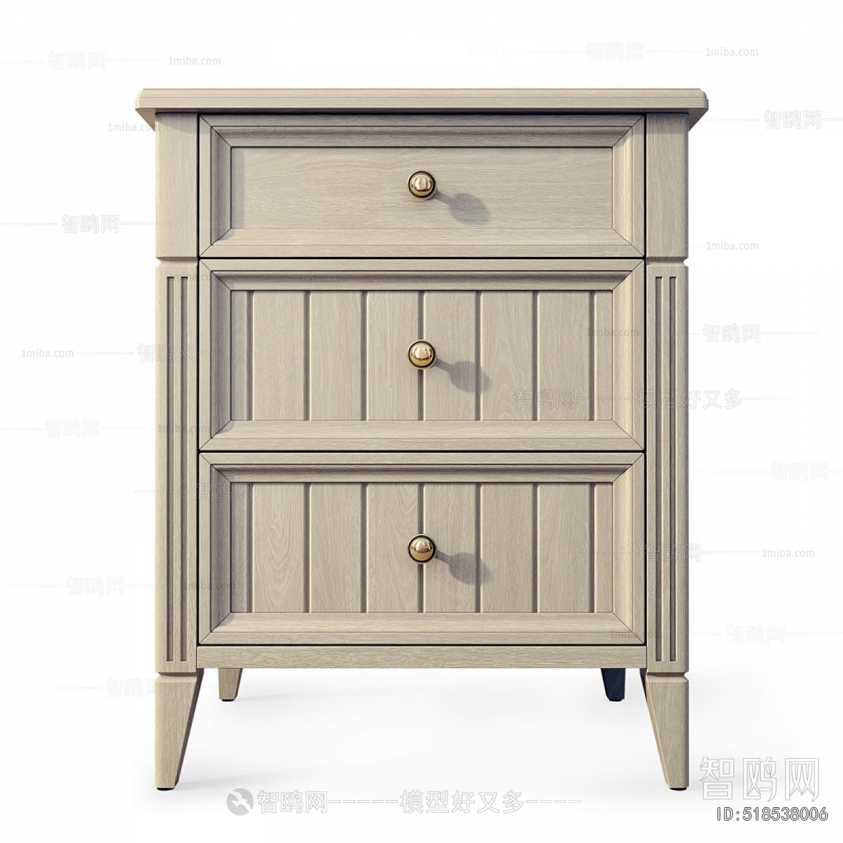 American Style Bedside Cupboard