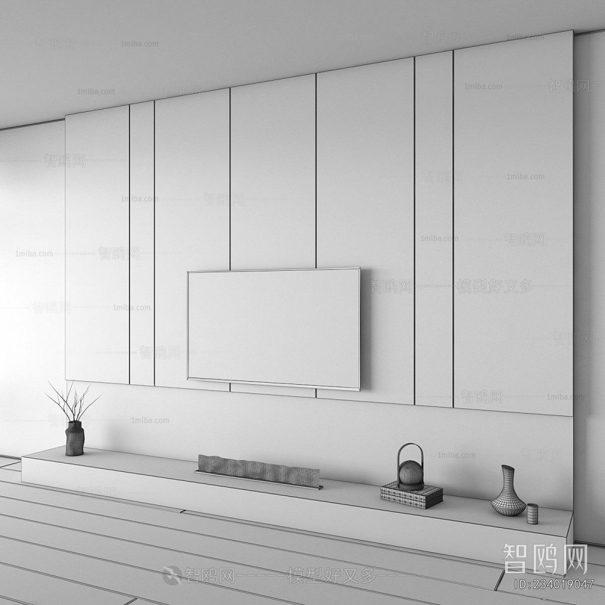 Modern TV Wall