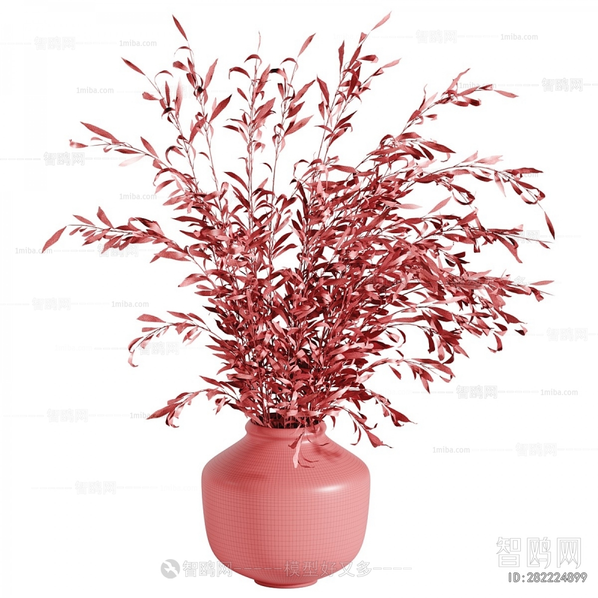 Modern Ground Green Plant Potted Plants