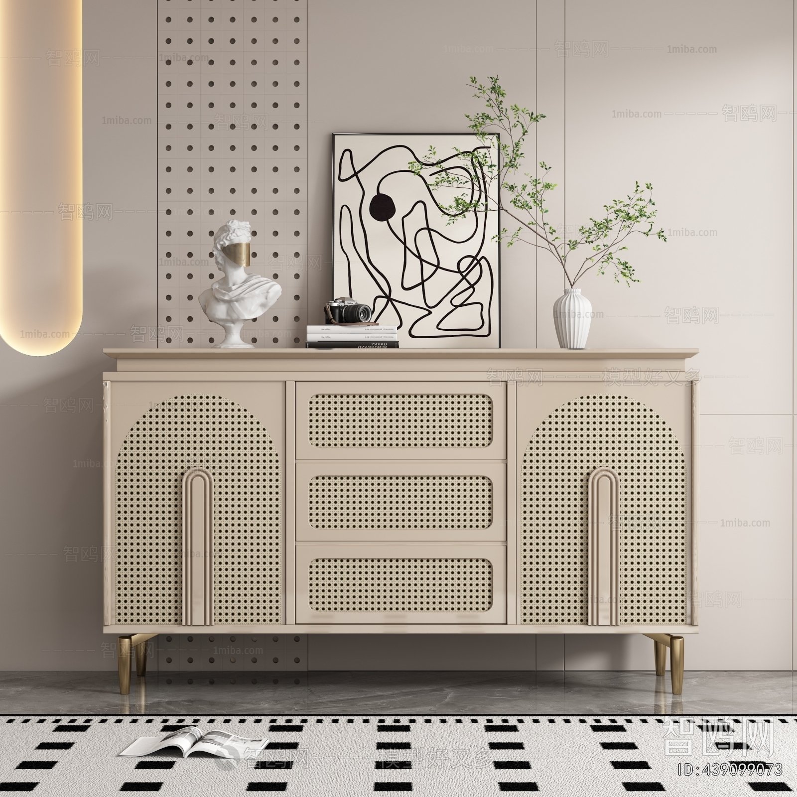 Modern Side Cabinet/Entrance Cabinet