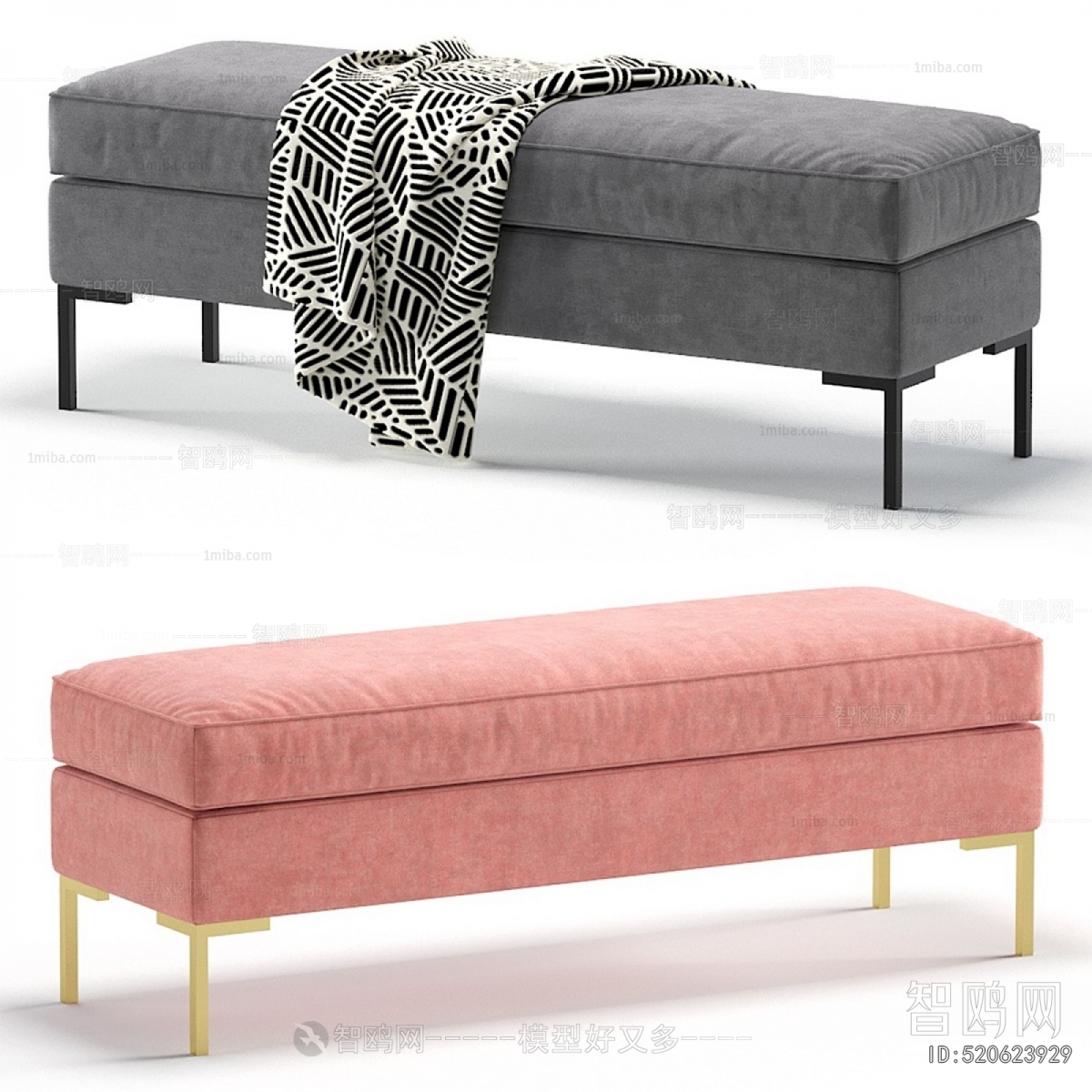 Modern Sofa Stool