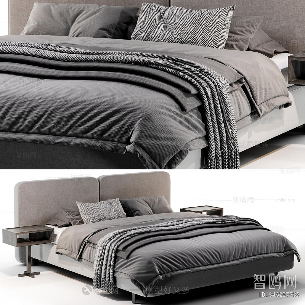 Modern Double Bed
