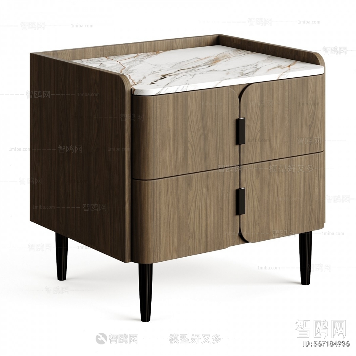 Modern Bedside Cupboard