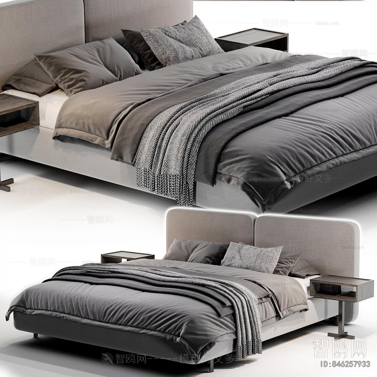Modern Double Bed