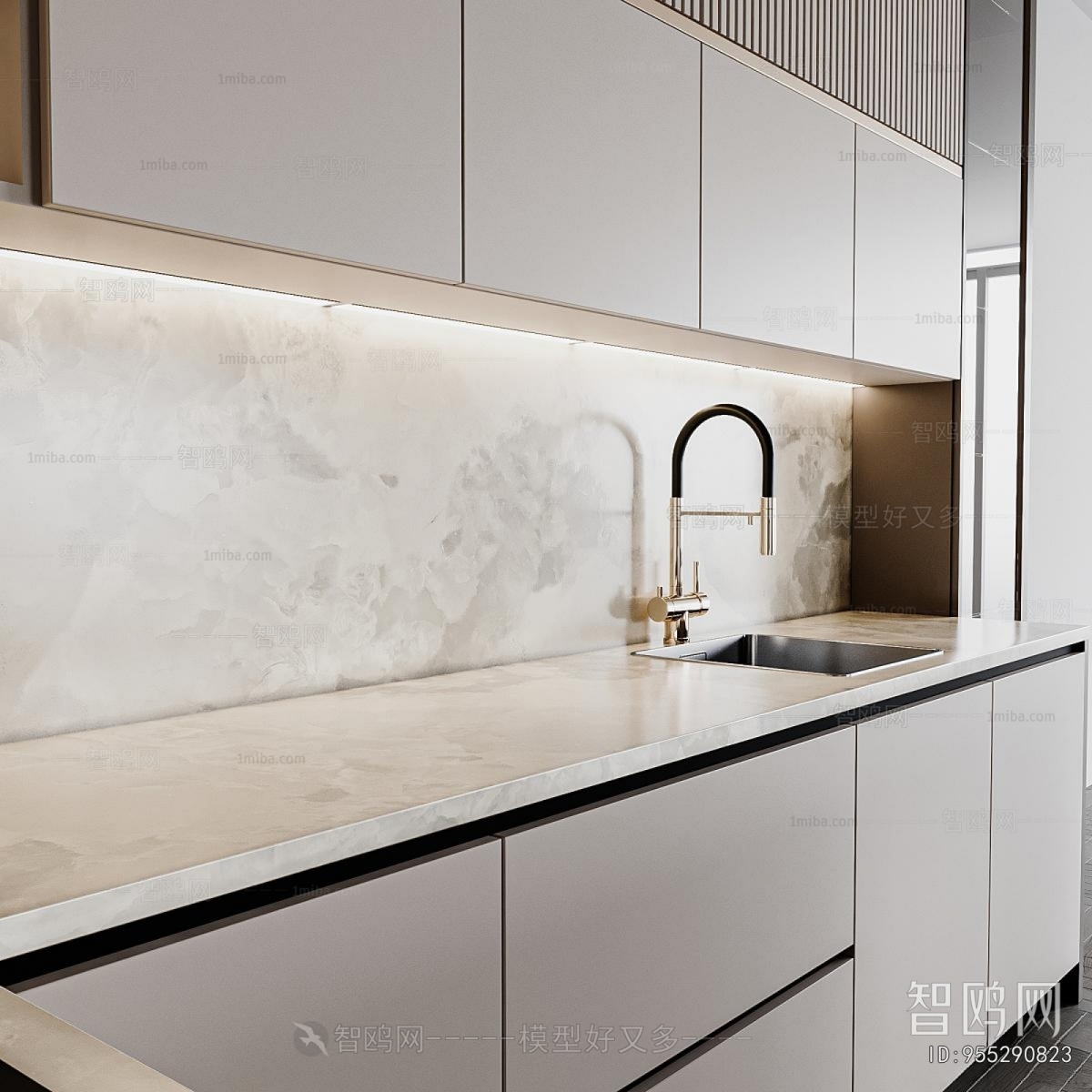 Modern The Kitchen