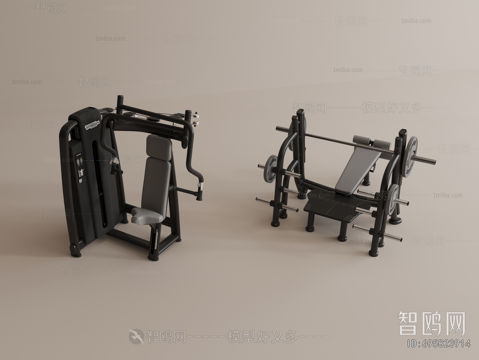 Modern Fitness Equipment