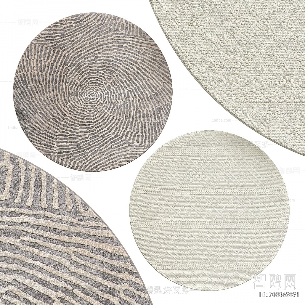 Modern Circular Carpet
