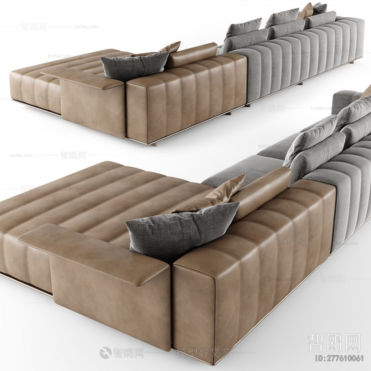 Modern Multi Person Sofa
