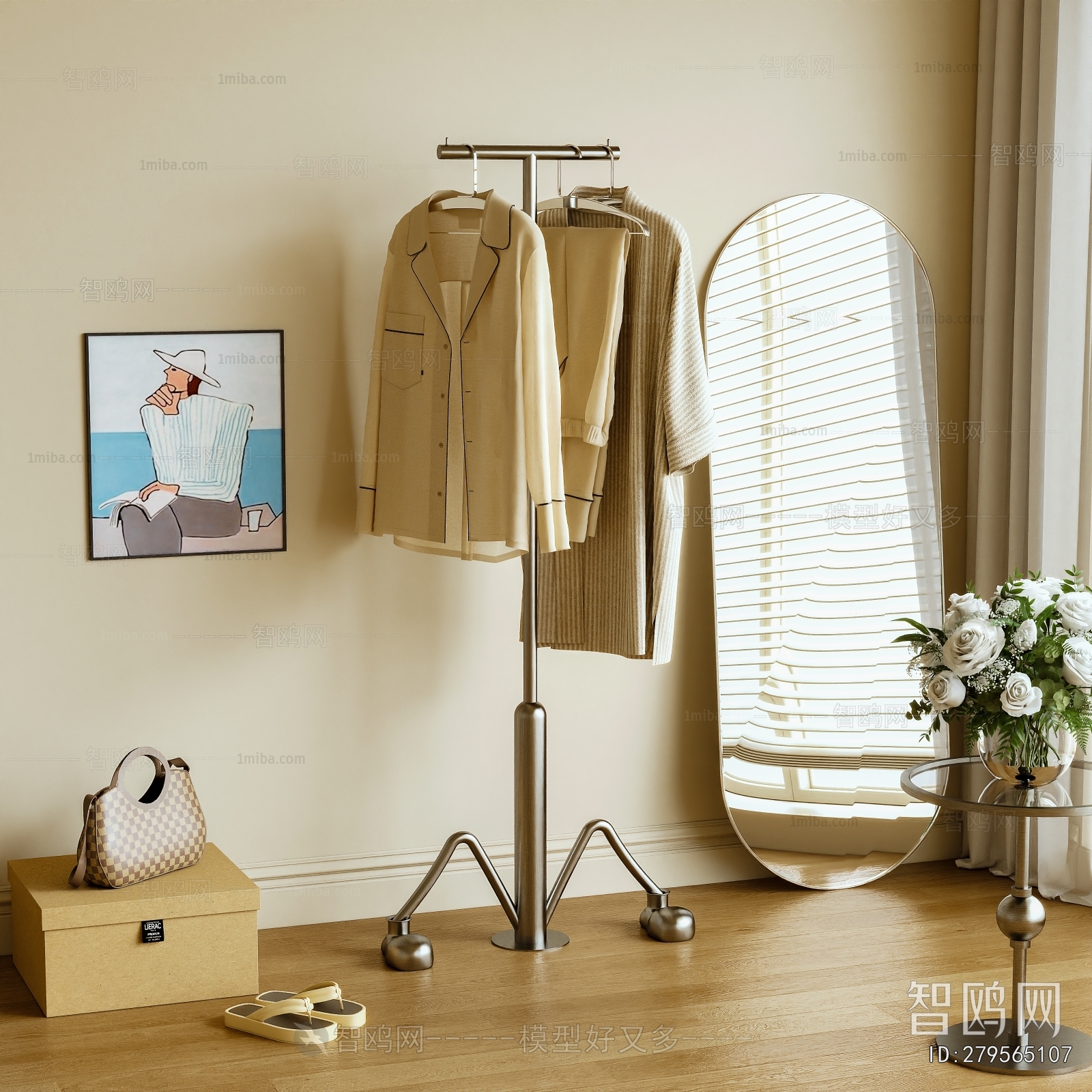 Modern Coat Hanger