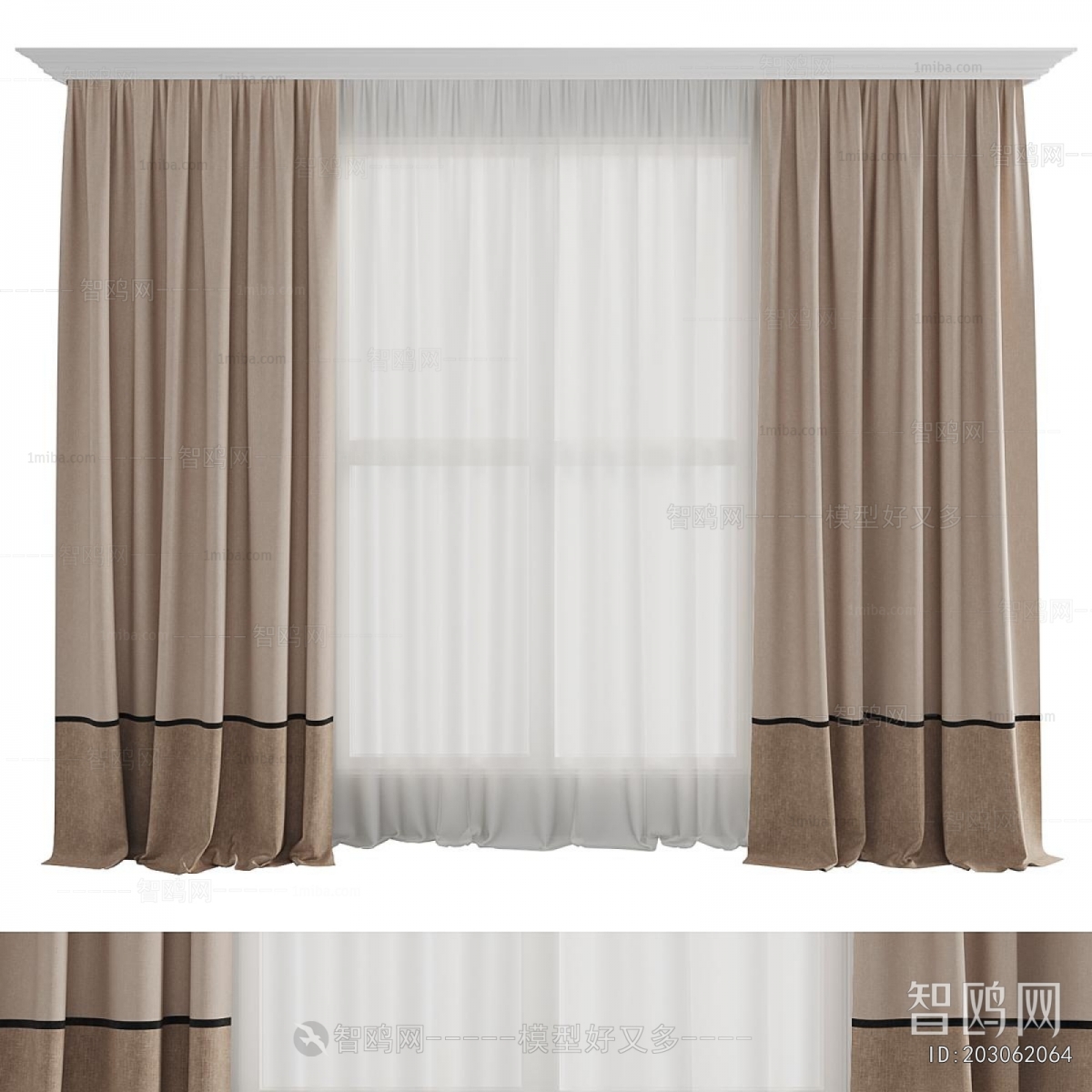 Modern The Curtain