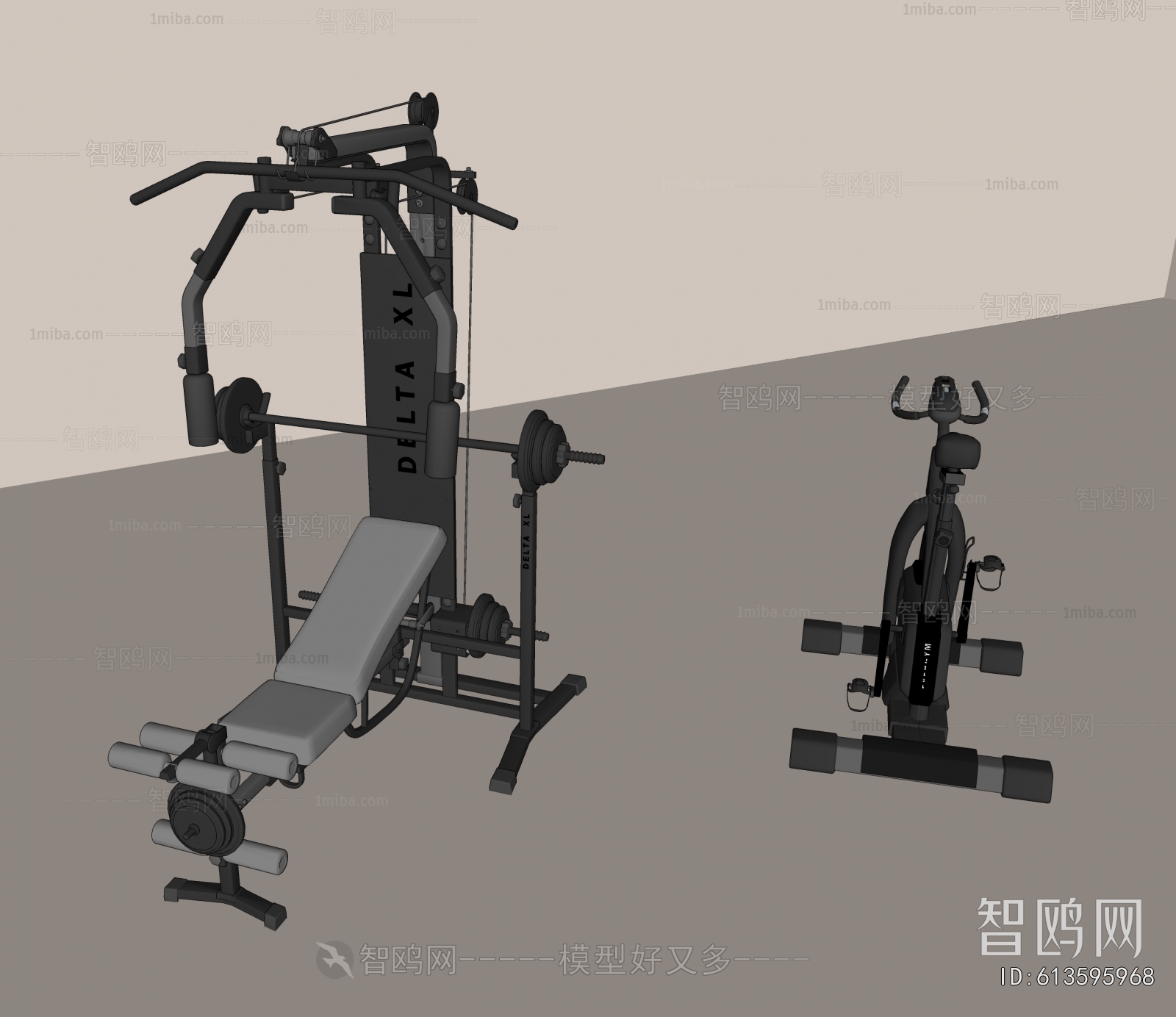 Modern Fitness Equipment